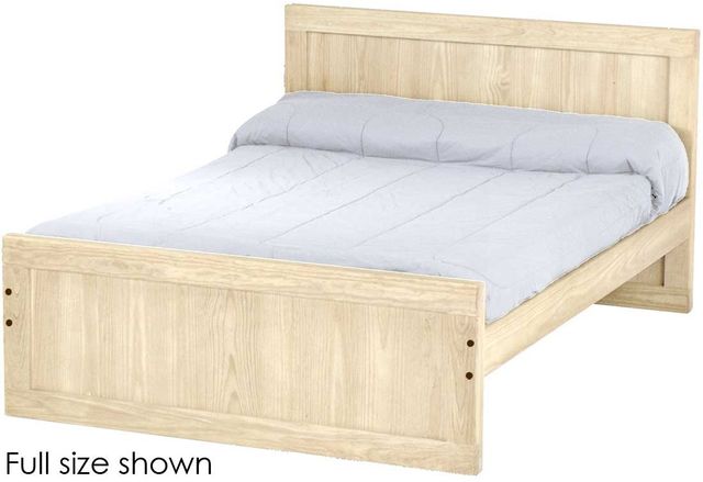 Crate Designs™ Furniture Unfinished Queen Panel Bed-0