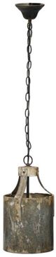 A & B Home Dane Gray 15" Medium Iron X-Light Chandelier-0