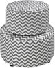 Kwality Imports Tegan Gray 2-Piece Ottoman Set-0