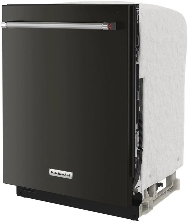 KitchenAid® 24" PrintShield™ Black Stainless Steel Built In Dishwasher-1