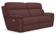 La-Z-Boy® Roman Burgundy PowerRecline™ Two-Seat Sofa with Power Headrest-1