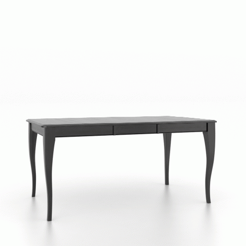 Canadel Customizable Gourmet 64" VC Base Dining Table with One Leaf -2