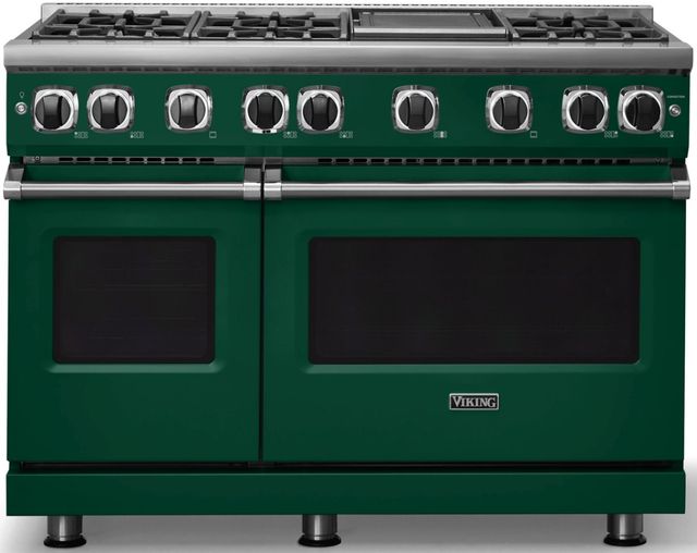 Viking® 7 Series 48'' Ivy Pro Style Gas Range with Griddle-2