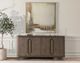 Classic Home Tiber Toasted Brown 4-Door Buffet-1