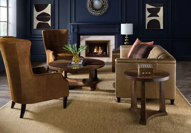 Hooker® Furniture Archives Classic Walnut Round End Table-1