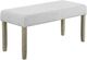 Crown Mark Dune Beige/Gray Bench-0
