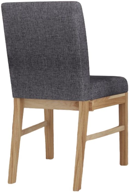 A-America® Esmond Parson Gray/Natural Parson Chair-1