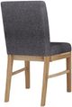 A-America® Esmond Parson Gray/Natural Parson Chair-1