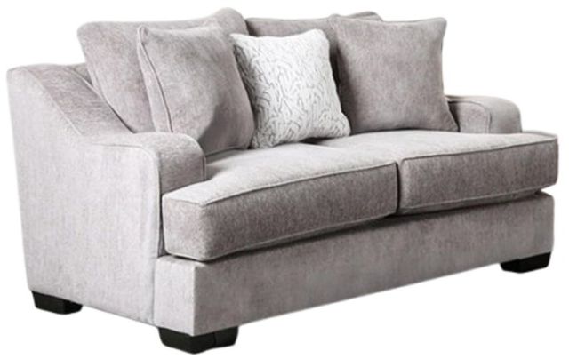Furniture of America® Mayfield Gray Loveseat-0