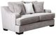 Furniture of America® Mayfield Gray Loveseat-0