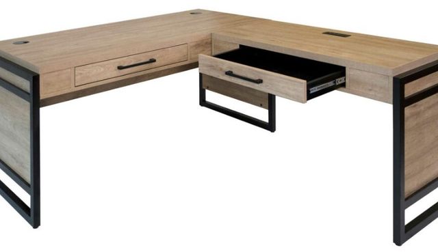 Martin Furniture Mason Monarca Open L-Desk-1