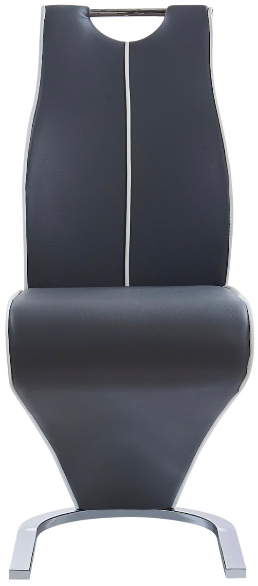 Global Furniture USA D4127 2-Piece Gray Dining Chair Set-1