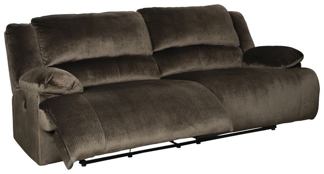 Signature Design by Ashley® Clonmel Chocolate Two Seat Reclining Power Sofa-1