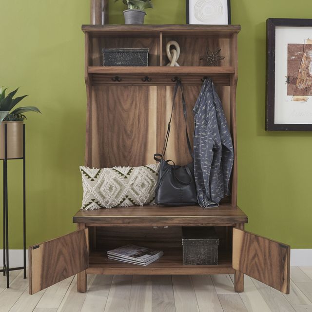 homestyles® Forest Retreat Brown Hall Tree-4