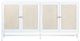 Crestview Collection Sandy Shores Cream/White Sideboard-2