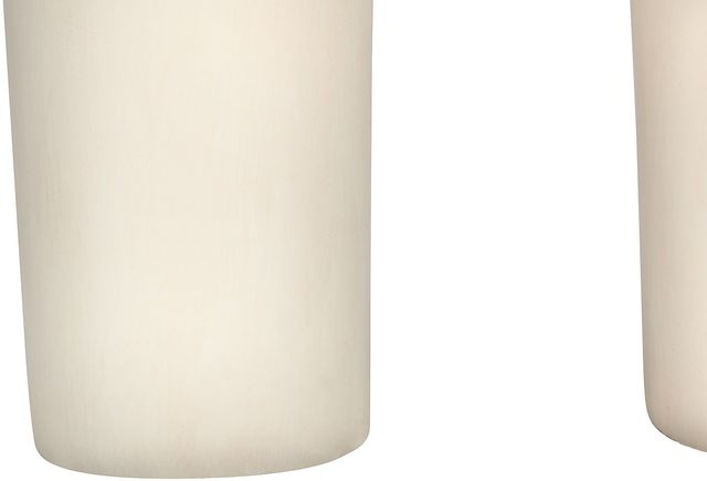Monarch Specialties Inc. 25"H Cream Resin Table Lamp-3