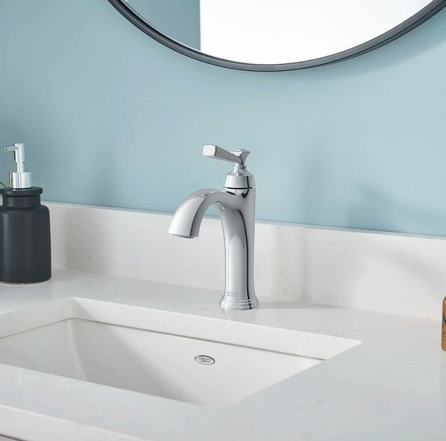 American Standard Glenmere Polished Chrome Single Hole Single-Handle Bathroom Faucet with Lever Handle-2