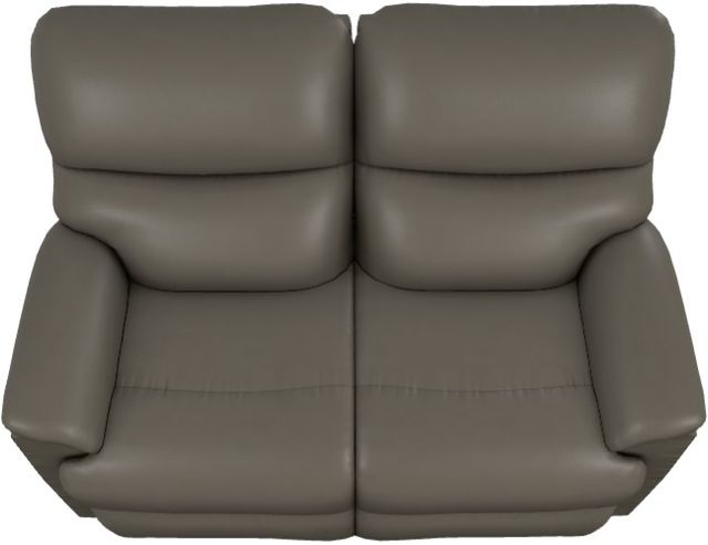 La-Z-Boy® Trouper Tar Power Reclining Loveseat with Headrest and Lumbar-4