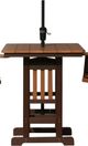 Nature's Best Furniture Customizable 42" Polyethylene Outdoor Bar Dining Table-0