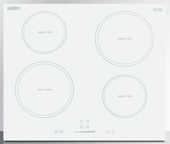 Summit® 24" White Induction Cooktop