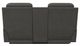 La-Z-Boy® Greyson Blue Grey Leather Manual Reclining Loveseat with Console-3