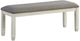 Homelegance® Granby Antique White/Gray Brown Bench-0