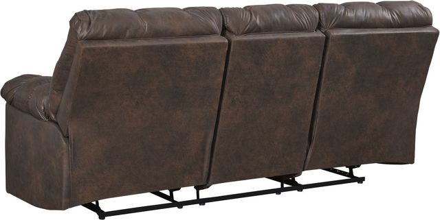 Signature Design by Ashley® Derwin Nut Reclining Sofa-3