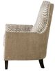 Uttermost® Kiango Plush Stripes Armchair-4