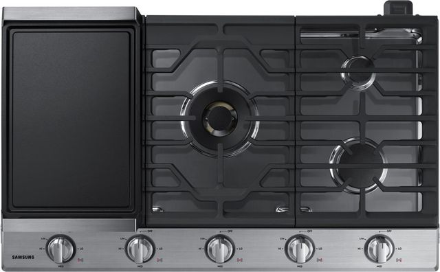 Samsung 36" Stainless Steel Gas Cooktop-3