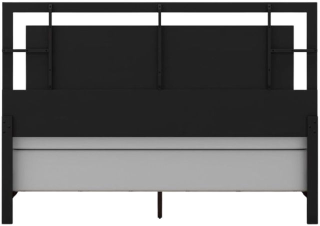 Signature Design by Ashley® Covetown Dark Brown California King Panel Bed-3