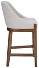 Moe's Home Collection Edward Heather Beige Counter Stool-2