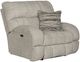 Catnapper® Ashland Buff/Zebra Power Lay Flat Recliner-0