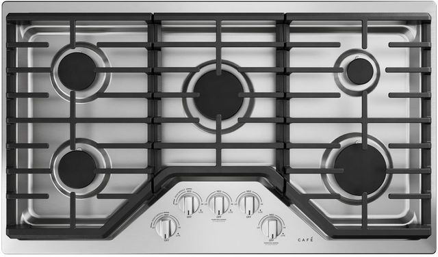 Café™ 36" Stainless Steel Built In Gas Cooktop
