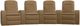 Palliser® Furniture Customizable Vertex 4-Piece Power Reclining Curved Theater Seating with Headrest and Lumbar-1