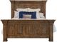 Elements International Olivia Brown King Panel Bed-1