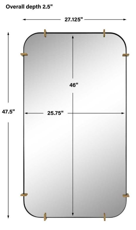 Uttermost® Pali Black Mirror-2