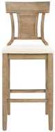 Linon Duncan Brown Bar Stool-3