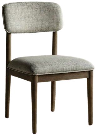Liberty Furniture Briarcrest Taupe/Tobacco Upholstered Panel Back Side Chair-0