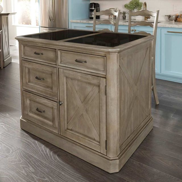 homestyles® Mountain Lodge 3-Piece Gray Kitchen Set-0