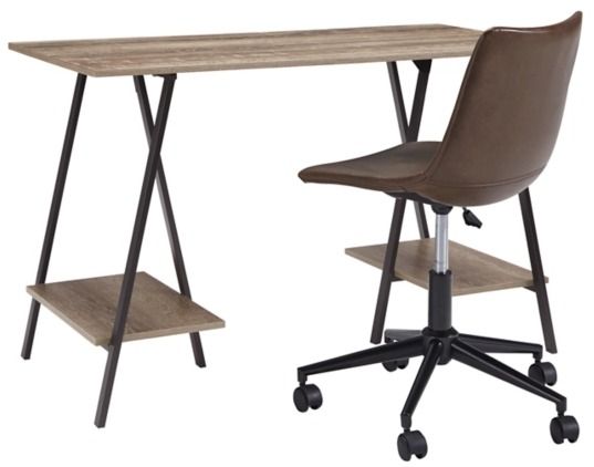 Signature Design by Ashley® Bertmond 2-Piece Two-Tone Home Office Set-0
