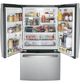 GE® 27.0 Cu. Ft. Fingerprint Resistant Stainless Steel French Door Refrigerator-1