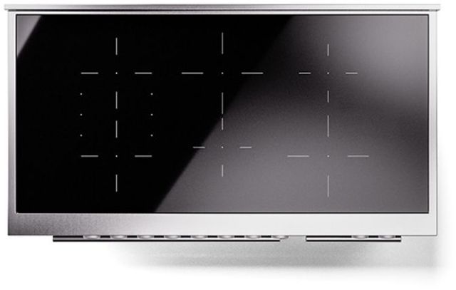 Ilve® Professional Plus II 48" Custom RAL Color Pro Style Induction Range-3