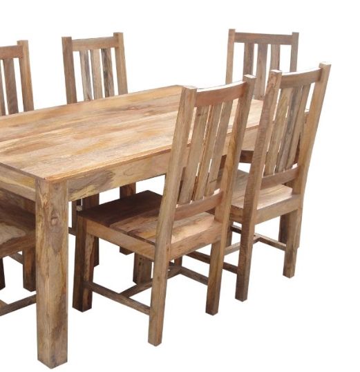 Jaipur Furniture Dakota Brown 68" Dining Table-1