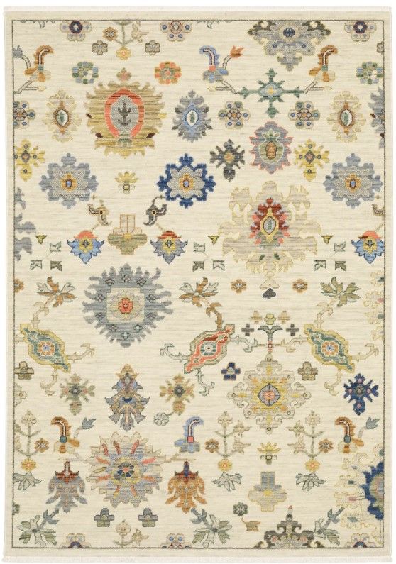Oriental Weavers™ Lucca 5'x8' Style 8 Area Rug-0