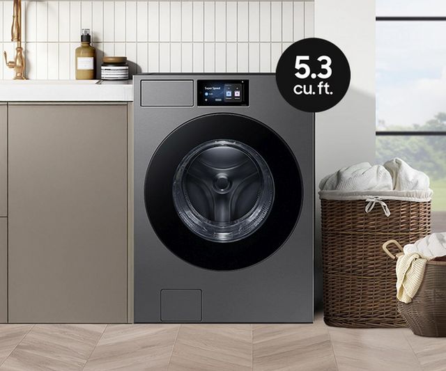 Samsung Dark Steel Laundry Pair-15