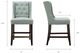 Olliix by Madison Park Blue Cleo Counter Stool-1
