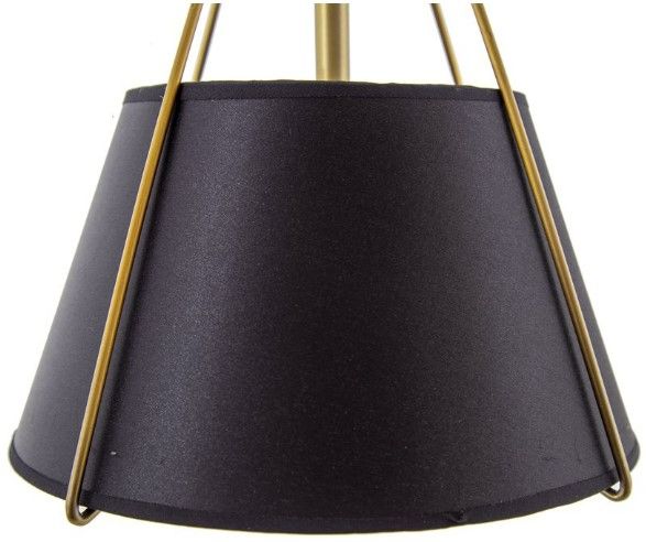 YHD Studio Black/Soft Gold 1-Light Pendant Lighting-3