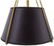 YHD Studio Black/Soft Gold 1-Light Pendant Lighting-3