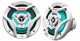 JVC White 6.5" 2-Way Coaxial Marine Speaker-0