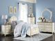 Homelegance® Cinderella Antique White Twin Post Bed-1